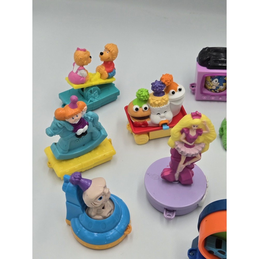 McDonald's Happy Meal Trains/Toys Lot Of 12 1993/1994 Vintage - Picture 2 of 16